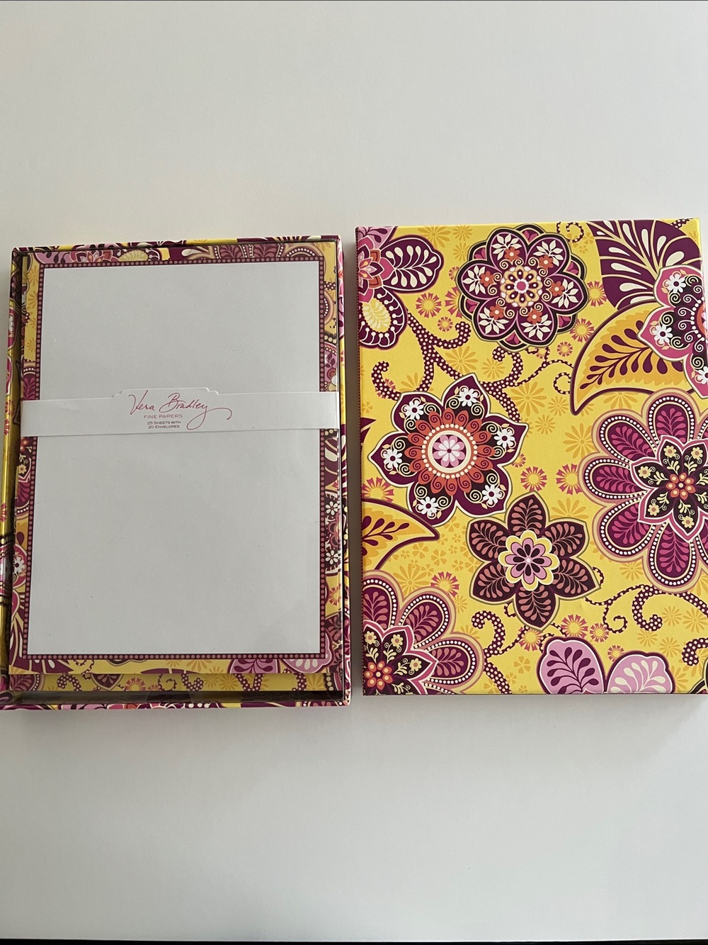 Vera Bradley Stationery Set